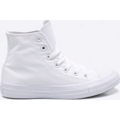 Converse - Trampki. Białe trampki i tenisówki damskie Converse, bez wzorów, z gumy. W wyprzedaży za 239.90 zł.