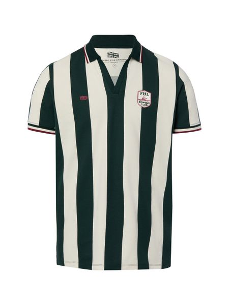 Finshley & Harding London koszulka polo Mężczyźni Bawełna zielony, XL. Zielone koszulki polo męskie Finshley & Harding London, m, z aplikacjami, z bawełny, bez ramiączek. Za 229.95 zł.