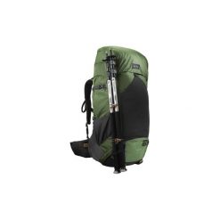 Plecak trekkingowy TREK 500 70+10 l męski. Zielone plecaki męskie FORCLAZ, bez wzorów, z elastanu. Za 449.99 zł.