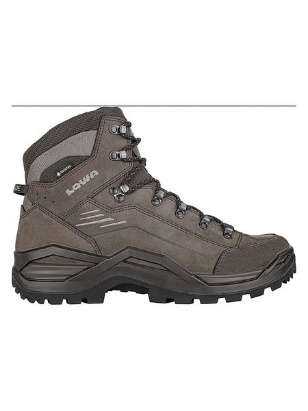 LOWA Skórzane botki trekkingowe "Renegade EVO GTX" w kolorze rozmiar: 42. Brązowe buty zimowe męskie Lowa, z gore-texu, bez zapięcia. Za 581.78 zł.