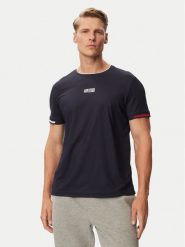 Beverly Hills Polo Club T-Shirt P-SS26M-TS0172 Granatowy Regular Fit. Niebieskie koszulki polo męskie Beverly Hills Polo Club, m, bez wzorów, z syntetyku, bez ramiączek. Za 249.99 zł.