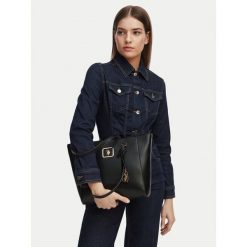 Torebka U.S. Polo Assn. Czarne torebki klasyczne damskie U.S. Polo Assn., bez wzorów, bez dodatków. Za 144.99 zł.