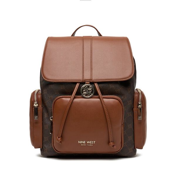 Plecak Nine West. Brązowe plecaki damskie Nine West, bez wzorów. Za 269.99 zł.