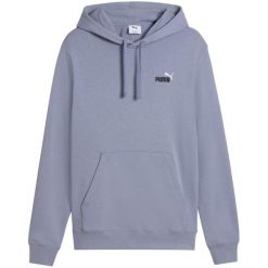 Bluza męska Puma ESS 2 Color Small No.1 Logo Hoodie. Szare bluzy bez kaptura męskie Puma, bez wzorów, z bawełny, sportowe, bez kołnierzyka, bez ramiączek. Za 168.99 zł.