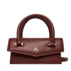 Torebka Patrizia Pepe. Brązowe torebki klasyczne damskie Patrizia Pepe, bez wzorów, bez dodatków. Za 1,269.00 zł.