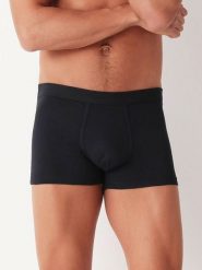 COTONELLA Bokserki w kolorze czarnym rozmiar: M. Czarne bokserki męskie Cotonella, bez wzorów. Za 32.67 zł.