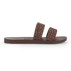 Klapki damskie Ipanema Renda II. Czerwone klapki damskie Ipanema, bez wzorów, bez obcasa. Za 88.50 zł.