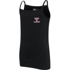 Dziewczęca koszulka typu tank top Hummel hmlCAROLINA. Czerwone koszulki dziewczęce HUMMEL, bez wzorów, z bawełny, bez ramiączek. Za 122.50 zł.