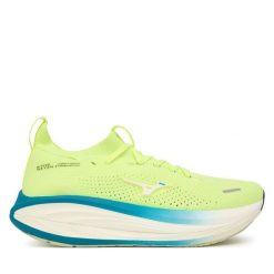 Buty do biegania Mizuno. Zielone obuwie do biegania damskie Mizuno. Za 769.99 zł.