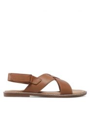 Lasocki Young Sandały CI12-3027-09 Beżowy. Brązowe sandały dziewczęce Lasocki Young, ze skóry, bez zapięcia. Za 139.99 zł.