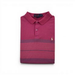Polo Ralph Lauren koszulka męska z krótkim rękawem. Czerwone koszulki polo męskie Ralph Lauren, l, bez wzorów, bez ramiączek. Za 106.46 zł.
