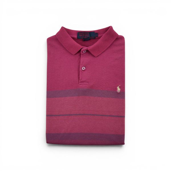 Polo Ralph Lauren koszulka męska z krótkim rękawem. Czerwone koszulki polo męskie Ralph Lauren, l, bez wzorów, bez ramiączek. Za 106.46 zł.