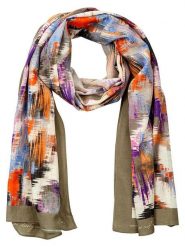 Camel Active Szal ze wzorem rozmiar: onesize. Brązowe szaliki i kominy damskie Camel Active, bez wzorów, z bawełny. Za 86.99 zł.