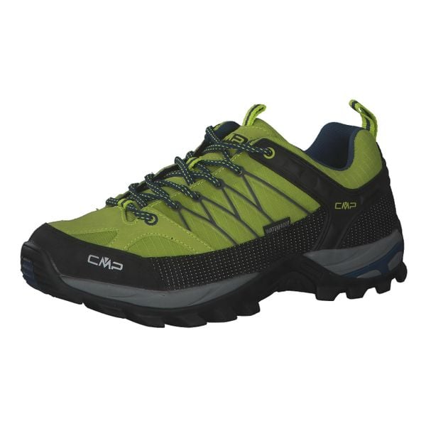 Buty trekkingowe męskie CMP Rigel Low WP. Czarne buty trekkingowe męskie CMP, z materiału, bez zapięcia, trekkingowe. W wyprzedaży za 359.99 zł.