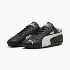 Buty sportowe unisex Puma SPEEDCAT LTHR czarne 40317502 r 38.5. Czarne buty sportowe na co dzień damskie Puma, bez wzorów, z gumy. Za 302.99 zł.