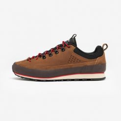 Buty turystyczne męskie Arpenaz 500 Revival Heritage. Brązowe buty trekkingowe męskie QUECHUA, z kauczuku, bez zapięcia, trekkingowe. Za 269.99 zł.