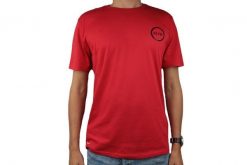 Nike Dry Elite BBall Tee, męski t-shirt. Czerwone t-shirty męskie Nike, m, bez wzorów, z bawełny, bez kołnierzyka. Za 69.99 zł.
