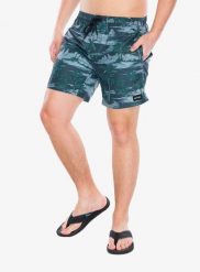 Spodenki męskie Rip Curl Dreamers Volley. Zielone szorty męskie Rip Curl, bez wzorów, z materiału, sportowe. Za 150.30 zł.