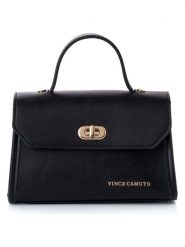 Vince Camuto Torebka "Gela" w kolorze czarnym - 20 x 12,5 x 8 cm rozmiar: onesize. Czarne torebki klasyczne damskie Vince Camuto, bez wzorów, z materiału, bez dodatków. Za 86.99 zł.