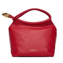 Torebka Coccinelle. Czerwone torebki klasyczne damskie Coccinelle, bez wzorów, bez dodatków. Za 889.99 zł.