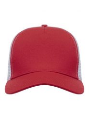 Clique Trucker Cap czapka 5-panelowa z bawełnianego twillu – Red/White. Czerwone czapki męskie CLIQUE, bez wzorów, z bawełny. Za 77.77 zł.