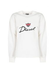 Diesel Bluza "S-Macsless" | A09029-0CJAD | Mężczyzna | Biały. Białe bluzy bez kaptura męskie Diesel, m, z bawełny. W wyprzedaży za 389.00 zł.