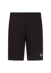 Bermuda Core Identity Rozmiar L Czarny - 8NPS65PJVRZ-1200. Czarne szorty męskie EA7, bez wzorów, z bawełny, sportowe. Za 319.00 zł.