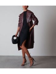 LA Angels Sukienka w kolorze czarnym rozmiar: L. Czarne sukienki damskie LA Angels, l, bez wzorów, bez kołnierzyka, bez ramiączek, midi. Za 152.99 zł.