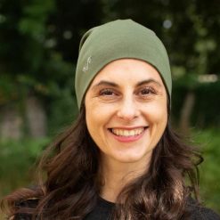 Czapka z 100% Wełny Merino - Unisex. Zielone czapki męskie WOOLONA, bez wzorów, z wełny, sportowe. W wyprzedaży za 99.00 zł.