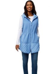 Heine Kamizelka w kolorze błękitnym rozmiar: 34. Niebieskie kamizelki damskie Heine. Za 104.99 zł.