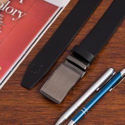 Pasek skórzany męski czarny szeroki 3,5 cm Beltimore A20 : Kolory - czarny, Rozmiar pasków - r.80-95 cm. Czarne paski męskie bez wzorów, ze skóry, wizytowe. Za 64.90 zł.