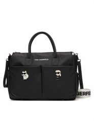 Karl Lagerfeld Kids Torba do wózka Newborn D2 Z31194 Czarny. Czarne torebki dziecięce Karl Lagerfeld Kids. Za 965.99 zł.