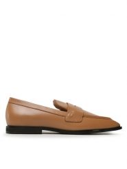Gino Rossi Lordsy PENELOPE-01 Brązowy. Brązowe mokasyny damskie Gino Rossi, ze skóry. Za 219.99 zł.