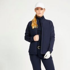 Kurtka do golfa damska Inesis CW500 ciepła. Białe kurtki damskie INESIS, xs, bez wzorów, z elastanu, bez kaptura. Za 229.99 zł.