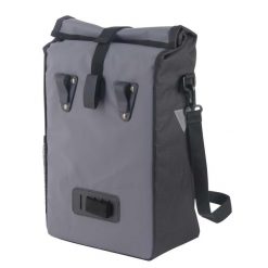 Torba rowerowa na bagażnik Profex Kurierka 15 L szara. Czarne torebki klasyczne damskie PROFEX, bez wzorów, bez dodatków. Za 45.00 zł.