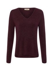 MOS MOSH Sweter z domieszką wełny Kobiety lila, XS. Swetry klasyczne damskie Mos Mosh, xs, z wełny, bez kołnierzyka. Za 449.95 zł.