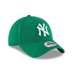 Czapka z daszkiem New Era 9TWENTY MLB Core Classic 2.0 New York Yankees. Zielone czapki męskie New Era, bez wzorów, casualowe. Za 183.00 zł.
