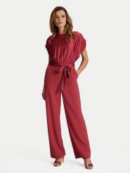 Swing Kombinezon 3AG01000 Czerwony Loose Fit. Czerwone kombinezony damskie Swing, bez wzorów, z syntetyku, bez kołnierzyka, bez ramiączek. Za 419.99 zł.
