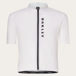 Koszulka rowerowa męska Oakley ICON CLASSIC 2.0 FOA406783-100. Białe t-shirty sportowe męskie Oakley, l, z elastanu, bez ramiączek, rowerowe. Za 347.83 zł.