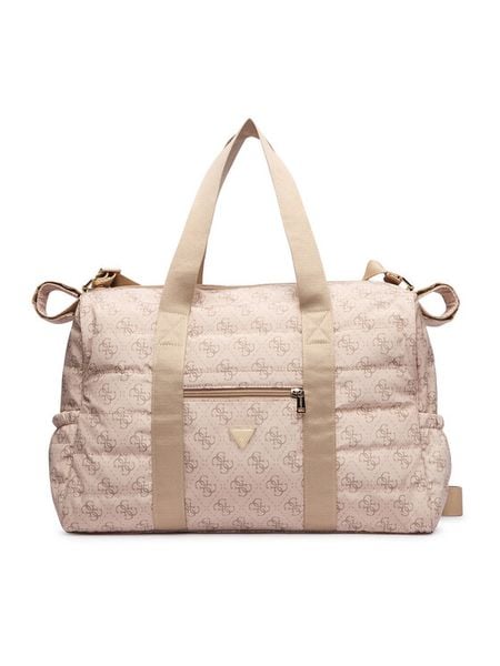 Guess Torba do wózka H5BW18 WFTO0 Beżowy. Brązowe torebki klasyczne damskie Guess, z aplikacjami, z materiału, bez dodatków. Za 394.99 zł.