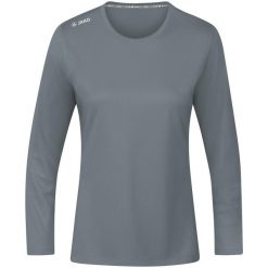 Koszulka damska Jako Run 2.0 manches longues. Szare t-shirty damskie Jako, xs, bez wzorów, bez kołnierzyka. Za 174.00 zł.
