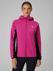 4F Bluza trekkingowa Primaloft Active damska - różowa M. Czerwone bluzy bez kaptura damskie 4f, l, z materiału. Za 249.99 zł.