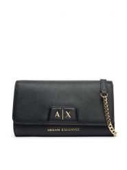 Armani Exchange Torebka XW000358 AF26570 UC001 Czarny. Czarne torebki klasyczne damskie Armani Exchange, bez wzorów, ze skóry, wizytowe, bez kołnierzyka, bez ramiączek. Za 429.99 zł.