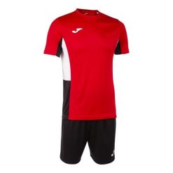 Zestaw koszulka i spodenki Joma Danubio II. Czarne szorty męskie Joma, m, z materiału, bez ramiączek, do piłki nożnej. Za 113.30 zł.