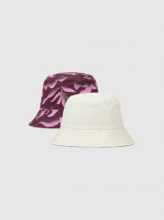4F Kapelusz dwustronny bucket hat damski - multikolor XS/S. Kapelusze damskie 4f, na lato, bez wzorów, z bawełny. W wyprzedaży za 59.99 zł.
