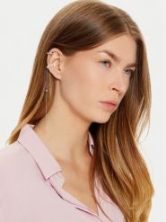 Tory Burch Kolczyki 161055 Srebrny. Szare kolczyki damskie Tory Burch, metalowe. Za 449.99 zł.