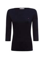 Tommy Hilfiger Koszulka Kobiety Bawełna niebieski, XL. Niebieskie t-shirty damskie Tommy Hilfiger, xl, bez wzorów, z bawełny, bez kołnierzyka. Za 289.95 zł.
