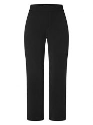 MAC Spodnie "Chiara" w kolorze czarnym rozmiar: 34/L23. Czarne spodnie materiałowe damskie MAC, bez wzorów, z materiału, z podwyższonym stanem. Za 195.99 zł.