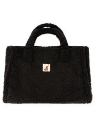 Zwillingsherz Shopper bag w kolorze czarnym - 50 x 35 cm rozmiar: onesize. Czarne shopper bag damskie Zwillingsherz, bez wzorów, z materiału, na ramię, bez dodatków. Za 129.95 zł.
