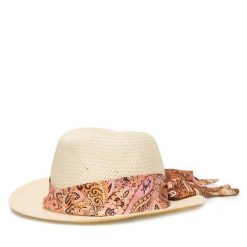 Kapelusz Liu Jo. Białe kapelusze damskie Liu Jo, bez wzorów. Za 259.99 zł.